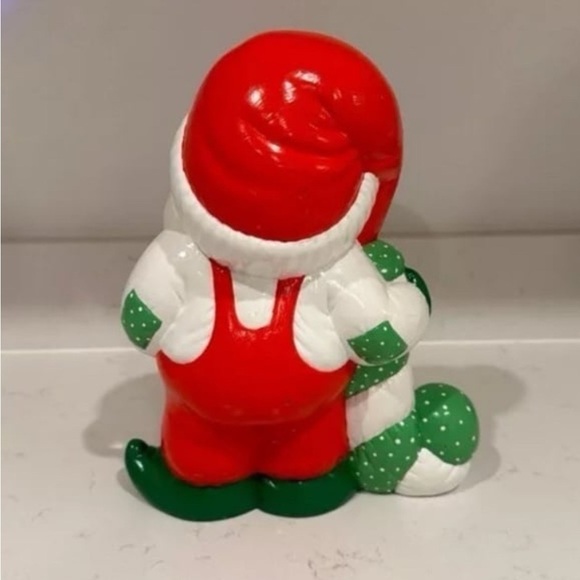 Santa Cookie Jar and Santa Ceramic hand painted figure - Picture 6 of 7